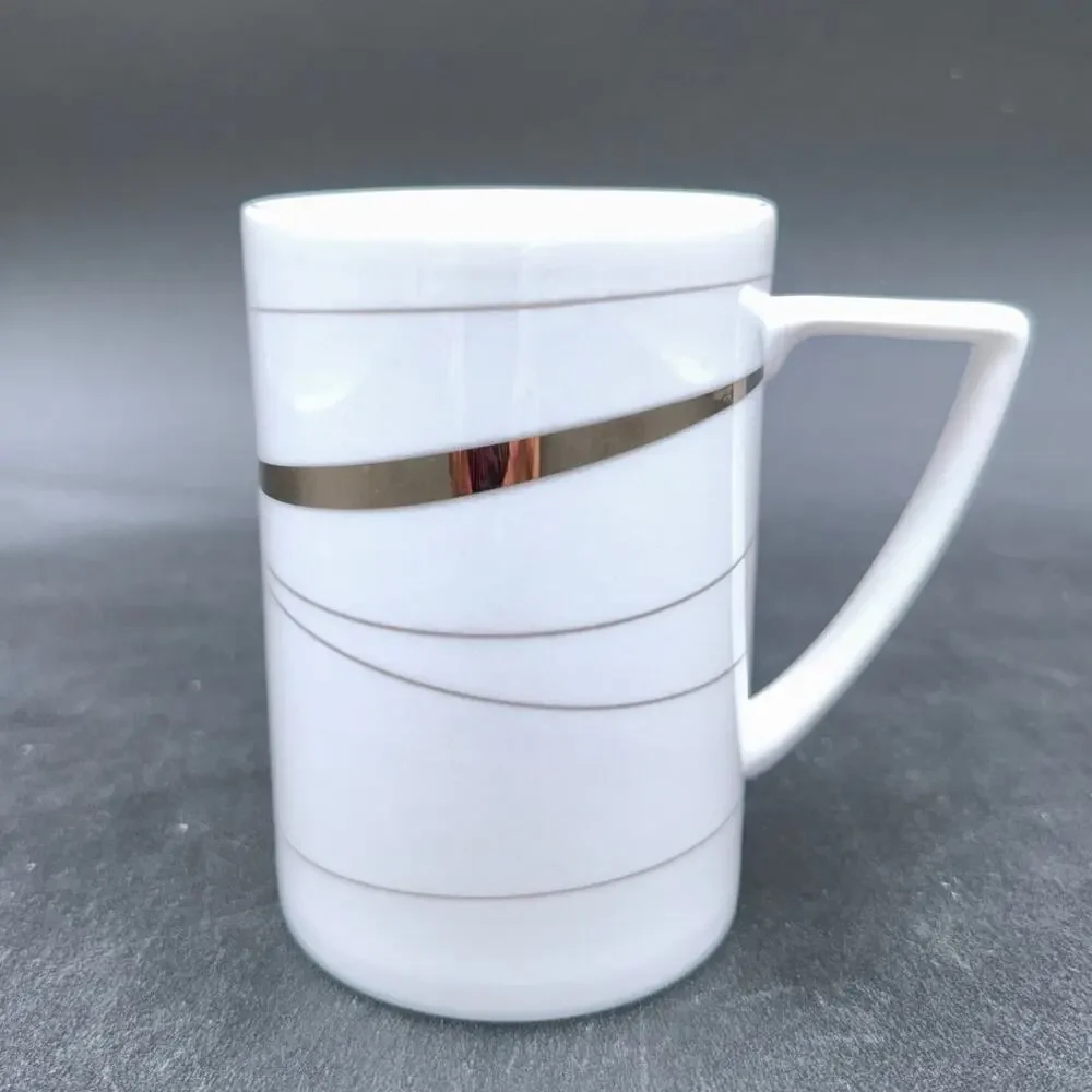 Red Vanilla Odett Platinum Coffee Tea Mug